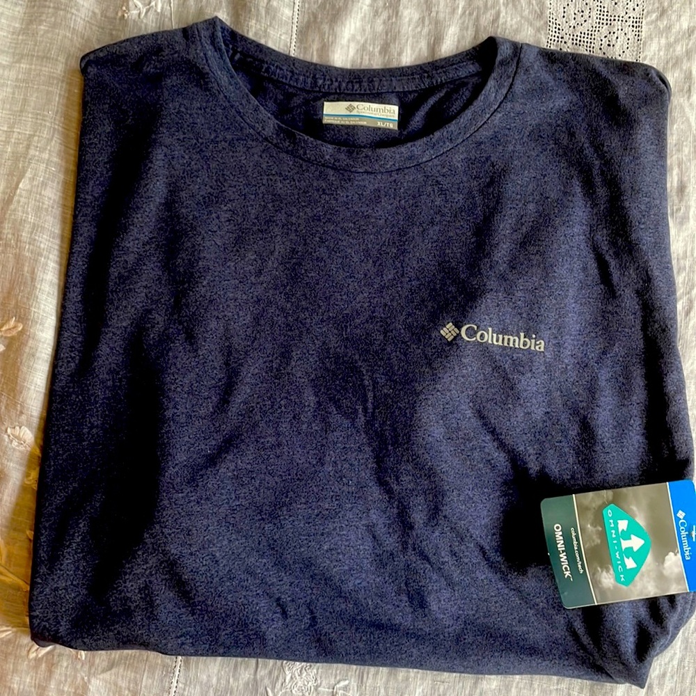 NWT Columbia Omni-Wick Tee XL